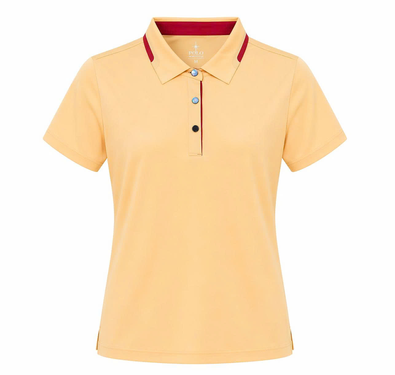 Gold Club Women's Polo trên nền trung tính