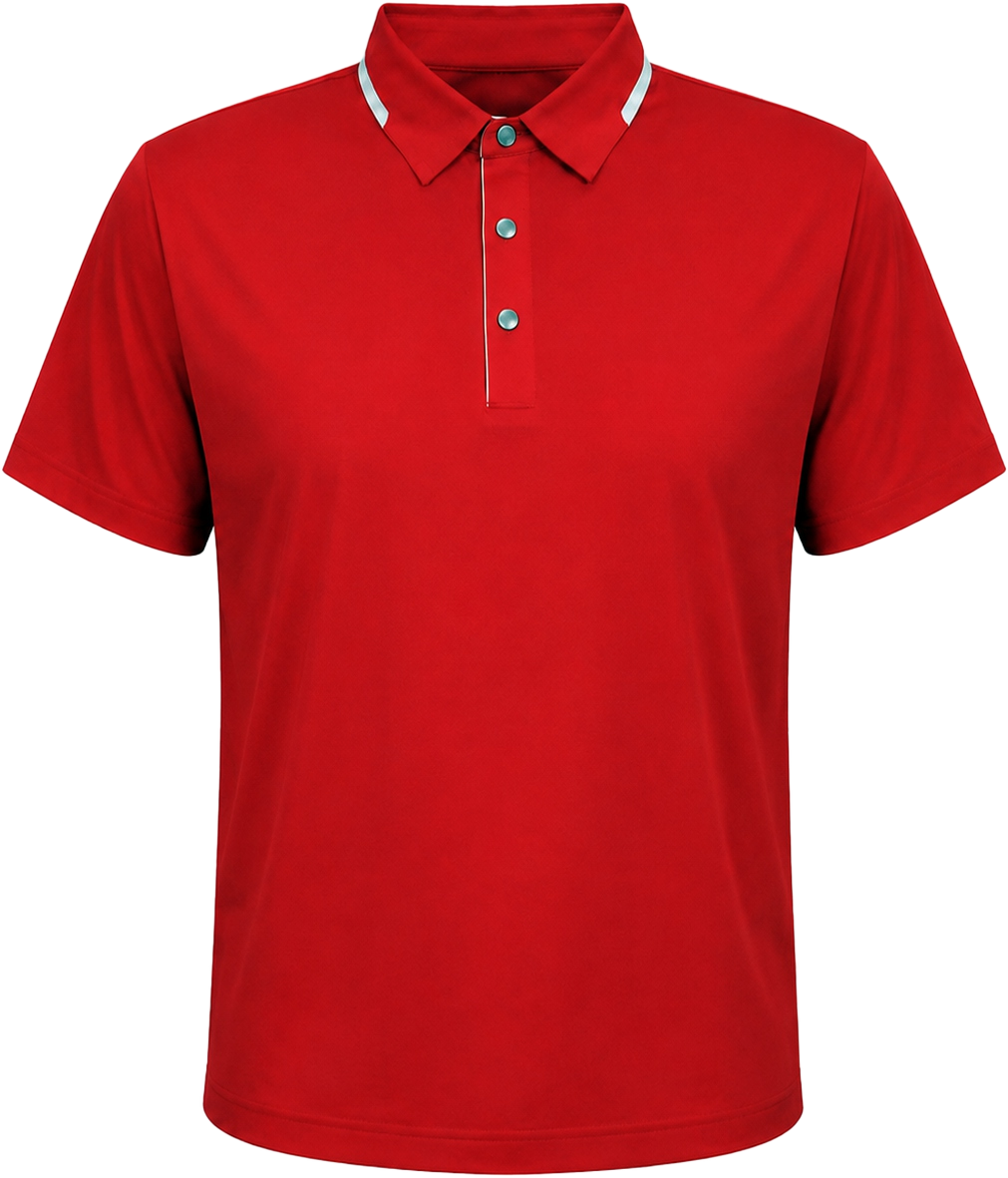 Polo Nam Ngắn Tay trên nền trung tính